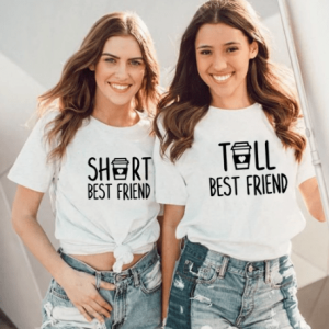 Tee shirt meilleure amie cafe