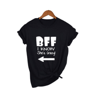 Tee shirt meilleure amie folles 3 Tee shirt meilleure amie folles 4