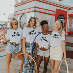Tee shirt meilleure amie sisters