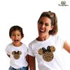 Tee shirt mere fille cartoon