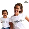 Tee shirt mere fille copier coller