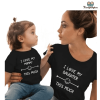 Tee shirt mere fille je t’aime