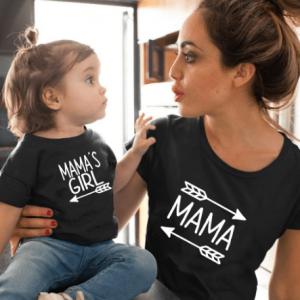 Tee shirt mere fille maman et moi Tee shirt mere fille maman et moi