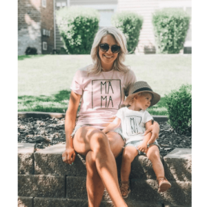 Tee shirt mere fille mon mini moi Tee shirt mere fille mon mini moi