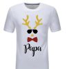 Tee shirt noel famille rennes, tee shirt noel personnalise, tenue noel enfant et adulte