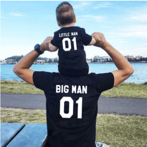 Tee shirt pere fils garcon Tee shirt pere fils garcon