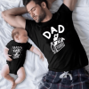Tee shirt pere fils imprime outils