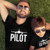 Tee shirt pere fils pilote