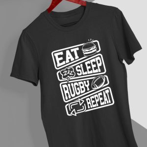 Tee shirt rugby, tee shirt fan rugby, cadeau homme femme enfant, t-shirt sport