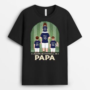 L’Equipe De Football De Papa – Cadeau Personnalise T-shirt Pour Homme L’Equipe De Football De Papa – Cadeau Personnalise T-shirt Pour Homme