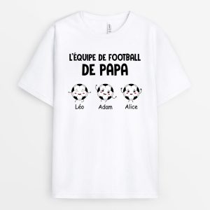 L’Equipe de Football de Papa Papy – Cadeau Personnalise  T-shirt pour Papa Papy L’Equipe de Football de Papa Papy – Cadeau Personnalise  T-shirt pour Papa Papy