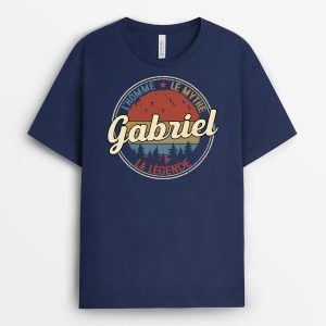 L’Homme, Le mythe, La Legende – Cadeau Personnalise  T-shirt pour Homme L’Homme, Le mythe, La Legende – Cadeau Personnalise  T-shirt pour Homme