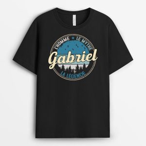 L’Homme, Le mythe, La Legende – Cadeau Personnalise  T-shirt pour Homme L’Homme, Le mythe, La Legende – Cadeau Personnalise  T-shirt pour Homme