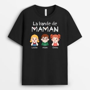 La Bande A Maman – Cadeau Personnalise T-shirt pour Femme La Bande A Maman – Cadeau Personnalise T-shirt pour Femme