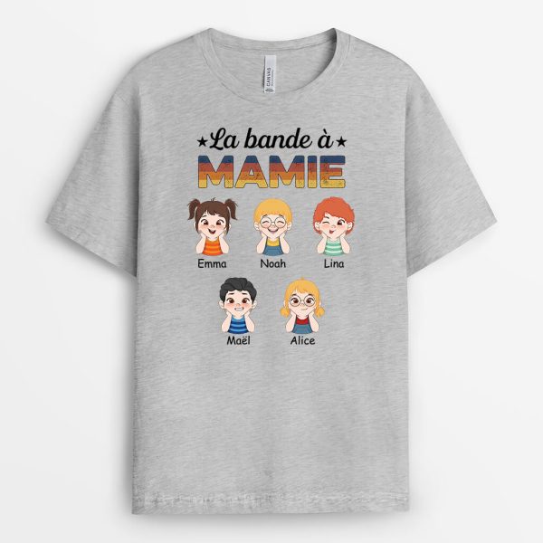 La Bande A Maman Dessin Mignon – Cadeau Personnalise  T-shirt pour Maman