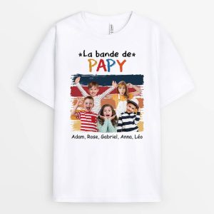 La Bande A MamanMamie Avec Photo Coloree – Cadeau Personnalise  T-shirt pour Femme La Bande A MamanMamie Avec Photo Coloree – Cadeau Personnalise  T-shirt pour Femme