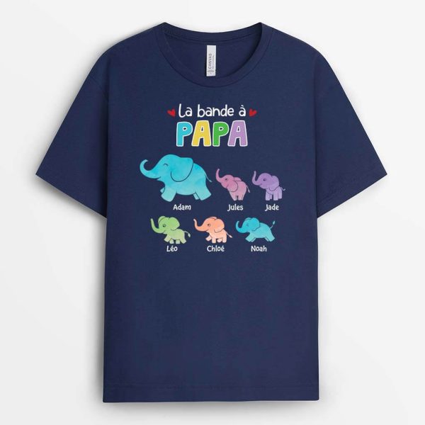 La Bande A MamanMamie Elephant – Cadeau Personnalise  T-shirt pour Femme