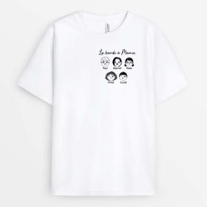 La Bande A MamanMamie Version Petite – Cadeau Personnalise T-shirt pour Femme La Bande A MamanMamie Version Petite – Cadeau Personnalise T-shirt pour Femme
