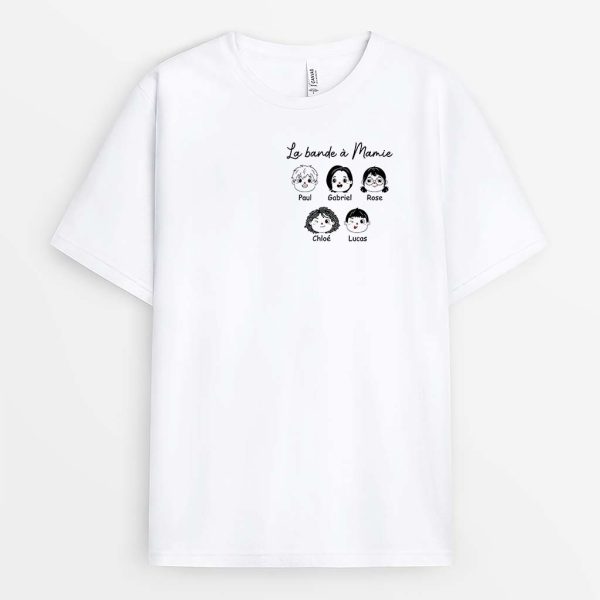 La Bande A MamanMamie Version Petite – Cadeau Personnalise  T-shirt pour Femme