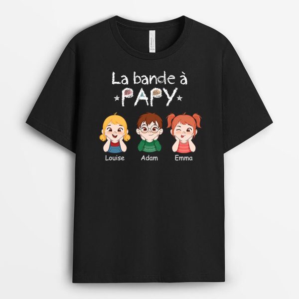 La Bande A Papa – Cadeau Personnalise  T-shirt pour Homme