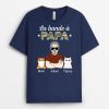 La Bande A Papa Chats – Cadeau Personnalise  T-shirt pour Amoureux des animaux