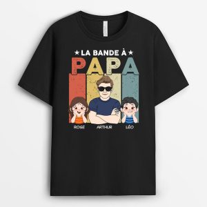 La Bande A Papa Papy Lunettes – Cadeau Personnalise T-shirt pour Homme La Bande A Papa Papy Lunettes – Cadeau Personnalise T-shirt pour Homme