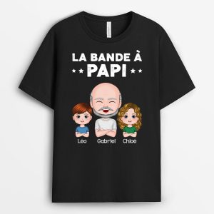 La Bande A Papa Reel Et Enfants Poupees – Cadeau Personnalise T-shirt pour Papa La Bande A Papa Reel Et Enfants Poupees – Cadeau Personnalise T-shirt pour Papa