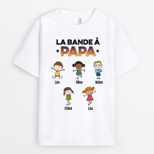 La Bande A Papi Papa – Cadeau Personnalise T-shirt pour Papi Papa La Bande A Papi Papa – Cadeau Personnalise T-shirt pour Papi Papa