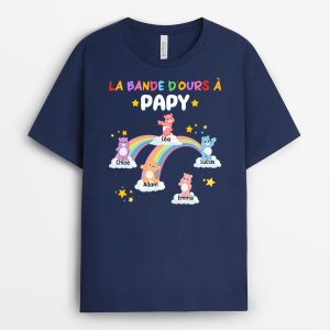 La Bande D’Ours a Papa Papy – Cadeau Personnalise T-shirt pour Homme La Bande D’Ours a Papa Papy – Cadeau Personnalise T-shirt pour Homme