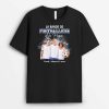 La Bande De Foot De Papy – Cadeau Personnalise  T-shirt Pour Fans de Sport