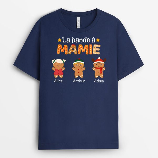 La Bande De Maman Biscuit – Cadeau Personnalise  T-shirt pour Noel