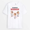 La Bande De MamanMamie Photo – Cadeau Personnalise  T-shirt pour Femme