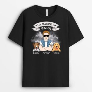 La Bande De Papa Chien Tonnerre – Cadeau Personnalise T-shirt Pour Papa La Bande De Papa Chien Tonnerre – Cadeau Personnalise T-shirt Pour Papa