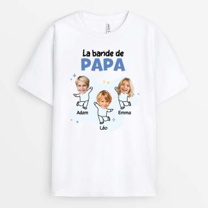 La Bande De PapaPapy Photo – Cadeau Personnalise T-shirt pour Homme La Bande De PapaPapy Photo – Cadeau Personnalise T-shirt pour Homme