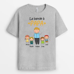 La Bande De Papi Dessin – Cadeau Personnalise T-shirt pour Grand-pere La Bande De Papi Dessin – Cadeau Personnalise T-shirt pour Grand-pere