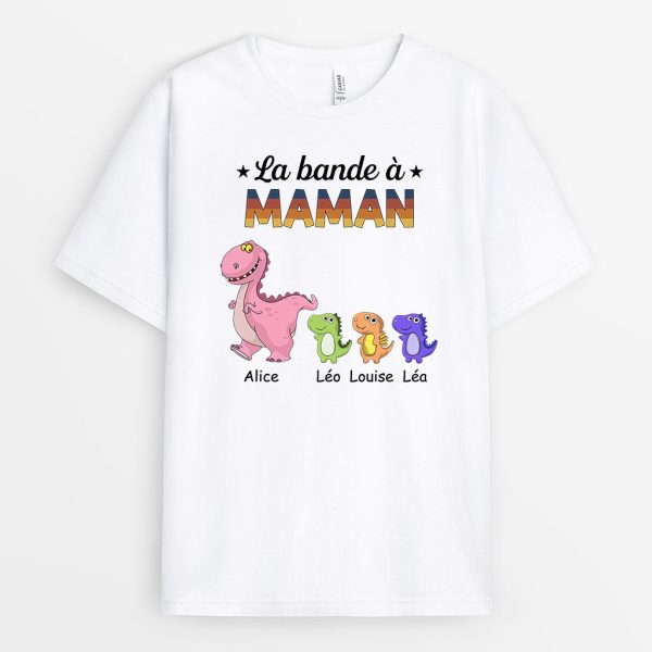 La Bande a Maman Mamie – Cadeau Personnalise  T-shirt pour Maman Mamie