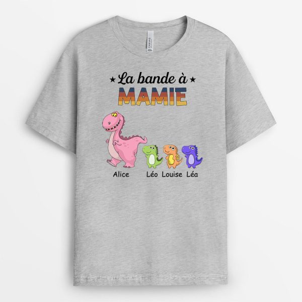 La Bande a Maman Mamie – Cadeau Personnalise  T-shirt pour Maman Mamie