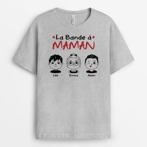 La Bande a MamieMaman – Cadeau Personnalise T-shirt pour Femme La Bande a MamieMaman – Cadeau Personnalise T-shirt pour Femme