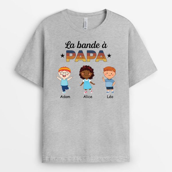 La Bande a Papy BD – Cadeau Personnalise  T-shirt pour Papy