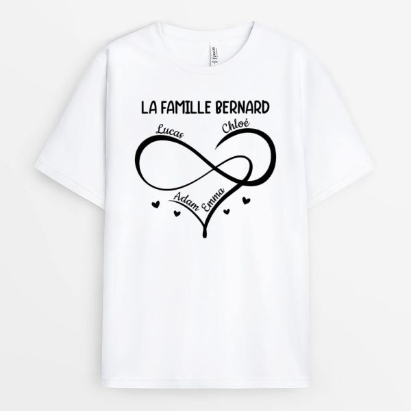 La Famille Richard – Cadeau Personnalise  T-shirt Pour Famille