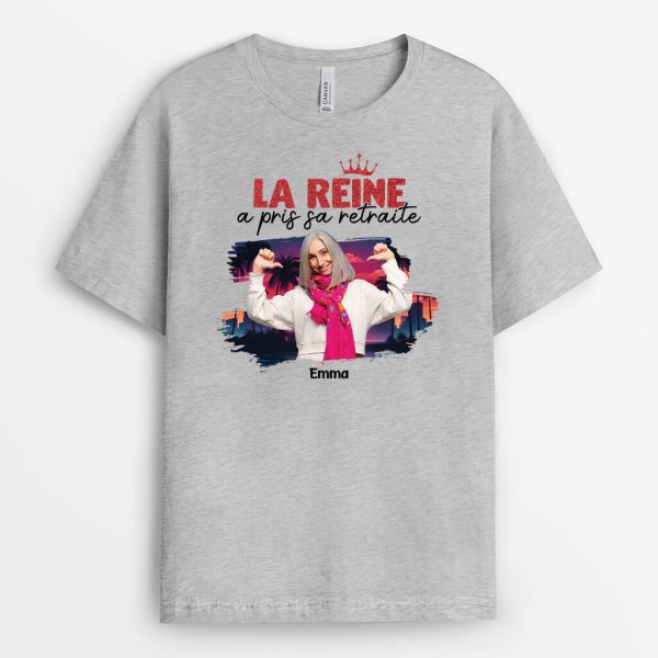 La Legende A Pris Sa Retraite – Cadeau Personnalise  T-shirt pour Homme