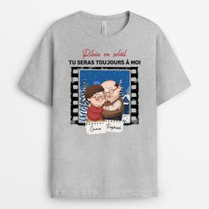 La Pluie Ou Le Soleil, Tu Seras Toujours La MienneLe Mien – Cadeau Personnalise T-shirt pour Couple La Pluie Ou Le Soleil, Tu Seras Toujours La MienneLe Mien – Cadeau Personnalise T-shirt pour Couple