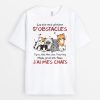 La Vie Est Faite D’Obstacles – Cadeau Personnalise  T-shirt pour Amoureux des Animaux
