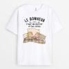 Le Bonheur – Cadeau Personnalise  T-shirt pour Amoureux
