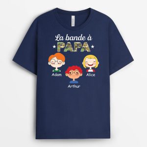 Le Gang de Papa – Cadeau Personnalise T-shirt pour Papa Le Gang de Papa – Cadeau Personnalise T-shirt pour Papa
