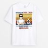 Le Meilleur Papa chien – Cadeau Personnalise  T-shirt pour PapaPapi