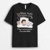 Le Pere Noel n’existe pas – Cadeau Personnalise  T-shirt pour Amoureux des chiens