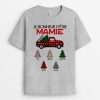 Le bonheur d’etre Mamie – Cadeau Personnalise  T-shirt pour Mamie