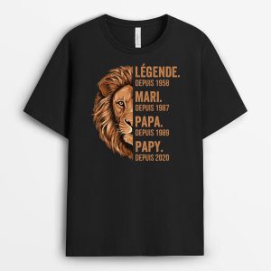 Legend – Cadeau Personnalise  T-shirt pour Homme Legend – Cadeau Personnalise  T-shirt pour Homme