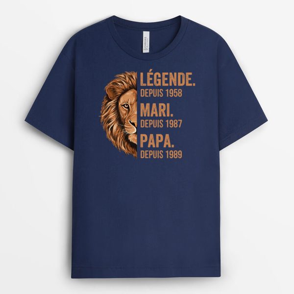 Legend – Cadeau Personnalise  T-shirt pour Homme